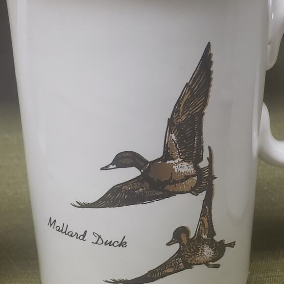 Vintage Gaming Bird Coffee Mugs • Goose Mallard Duck Pheasant • Made In England - Picture 6 of 9